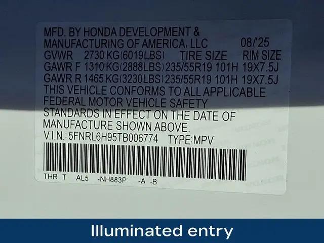 2026 Honda Odyssey Elite