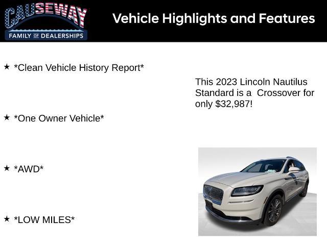 2023 Lincoln Nautilus Standard