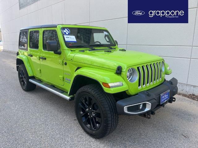 2021 Jeep Wrangler 4xe Unlimited Sahara 4x4 for sale in Bow, NH