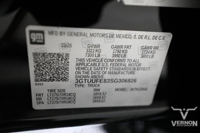 2025 GMC Sierra 1500 4WD Crew Cab Short Box AT4X