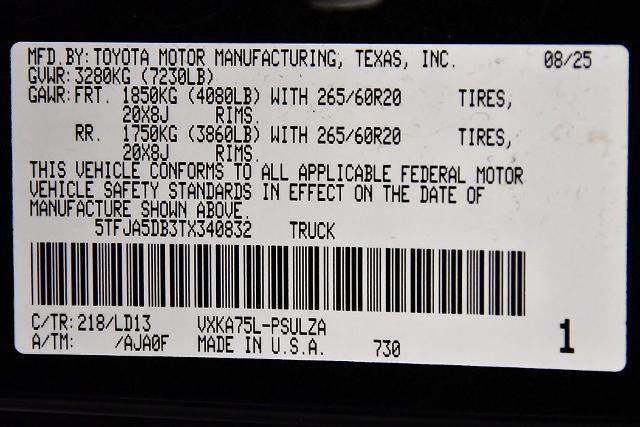 2026 Toyota Tundra Limited CrewMax 5.5' Bed