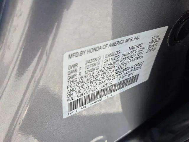 2020 Acura MDX Technology Package