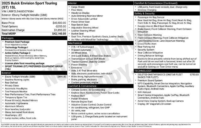 2025 Buick Envision Sport Touring AWD