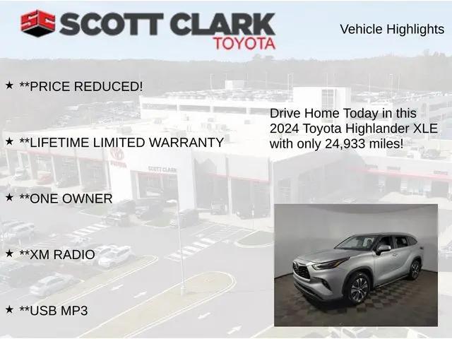 2024 Toyota Highlander XLE