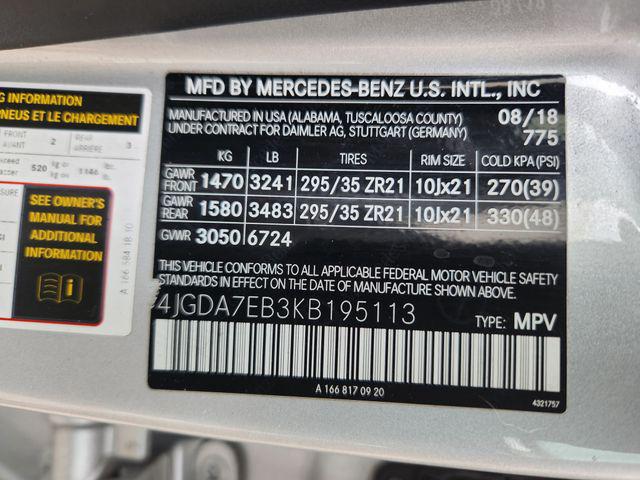2019 Mercedes-Benz GLE AMG GLE 63 4MATIC