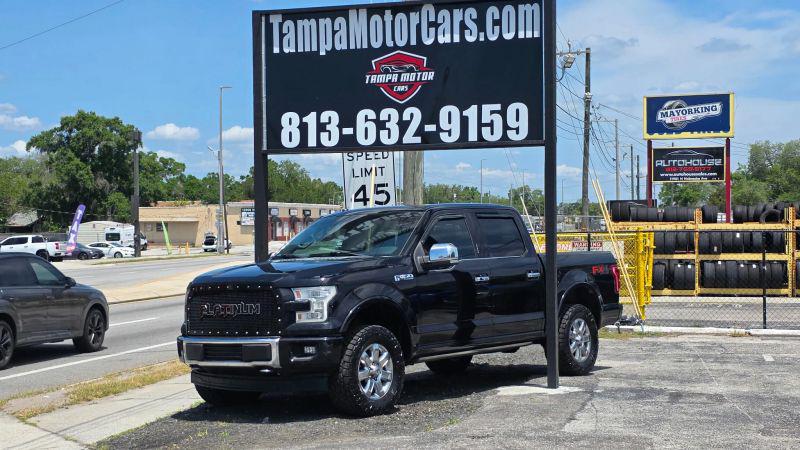 2017 Ford F-150 Platinum for sale in Tampa, FL
