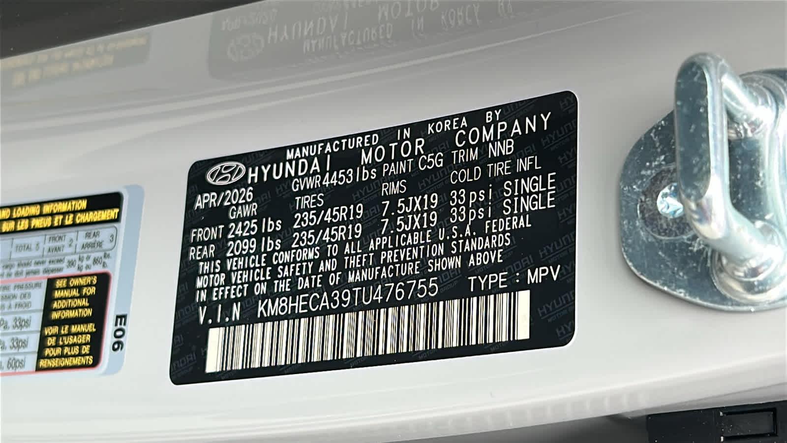 New 2026 Cyber Gray Metallic Hyundai Limited AWD image 60