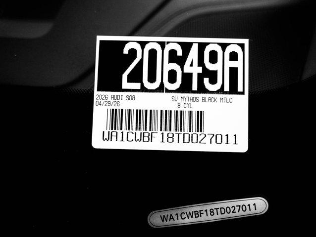 2026 Audi SQ8 Prestige TFSI quattro Tiptronic