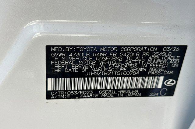 2026 Lexus IS 350 F SPORT