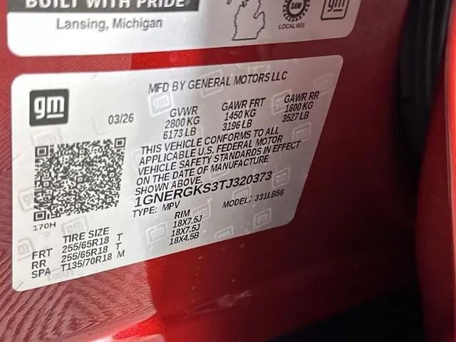 2026 Chevrolet Traverse FWD LT