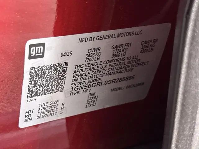 2025 Chevrolet Suburban 4WD High Country