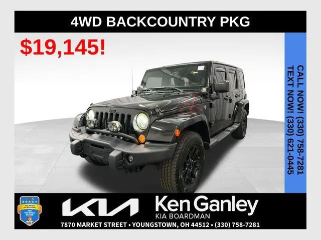 2016 Jeep Wrangler Unlimited Backcountry for sale in Boardman, OH