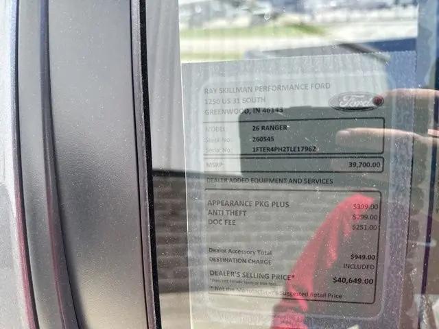 2026 Ford Ranger XL