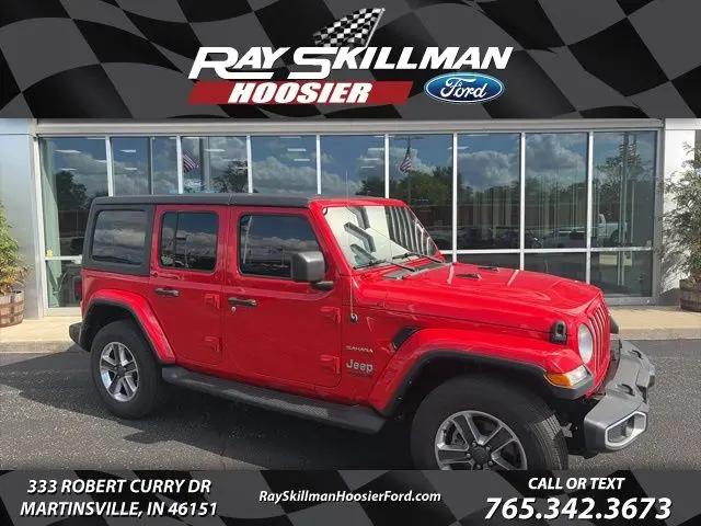 2021 Jeep Wrangler Unlimited Sahara for sale in Martinsville, IN