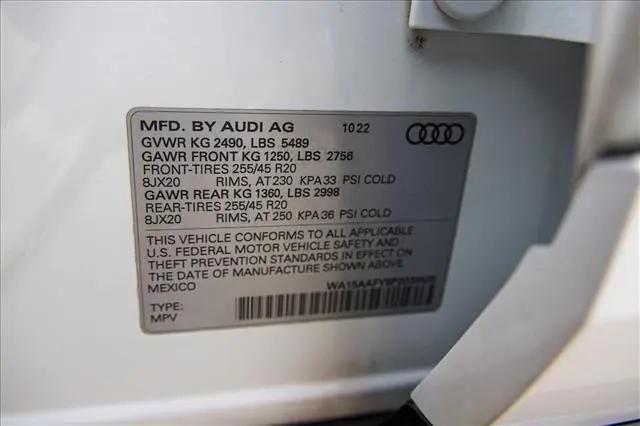 2023 Audi Q5 Sportback Premium Plus 45 TFSI S line quattro S tronic