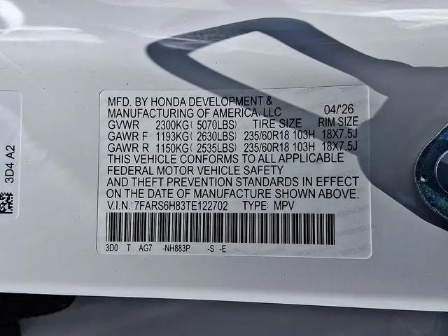 2026 Honda CR-V Hybrid AWD Sport-L