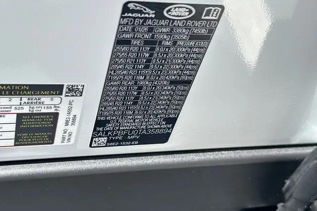 2026 Land Rover Range Rover P400 SE 7 Seat