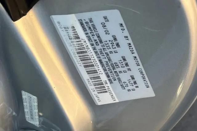 2003 Mazda MX-5 Cloth