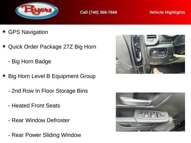 2023 Ram 1500 Big Horn Crew Cab 4x4 5'7" Box