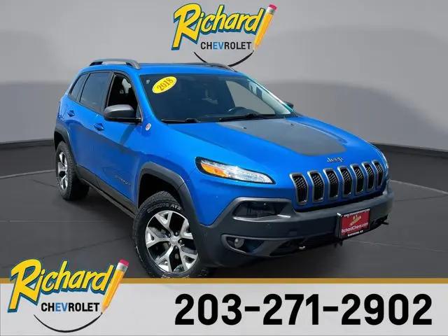 2018 Jeep Cherokee Trailhawk 4x4 for sale in Cheshire, CT