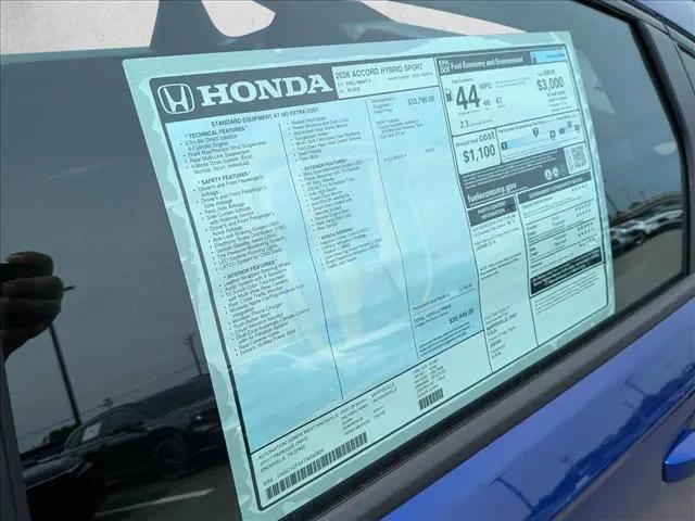 2026 Honda Accord Sedan Sport