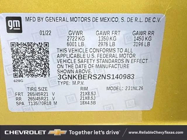 2022 Chevrolet Blazer FWD RS
