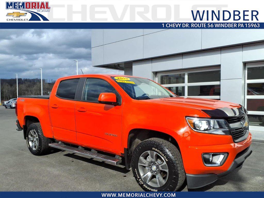 Crush 2019 Chevrolet Colorado Z71 Crew Cab 4WD Pickup Truck Four-Wheel Drive Automatic
