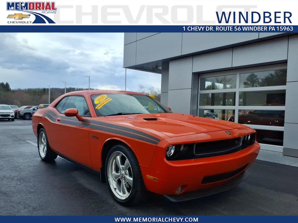 Hemi Orange Pearl Coat 2010 Dodge Challenger R/T RWD Coupe Rear-Wheel Drive Automatic