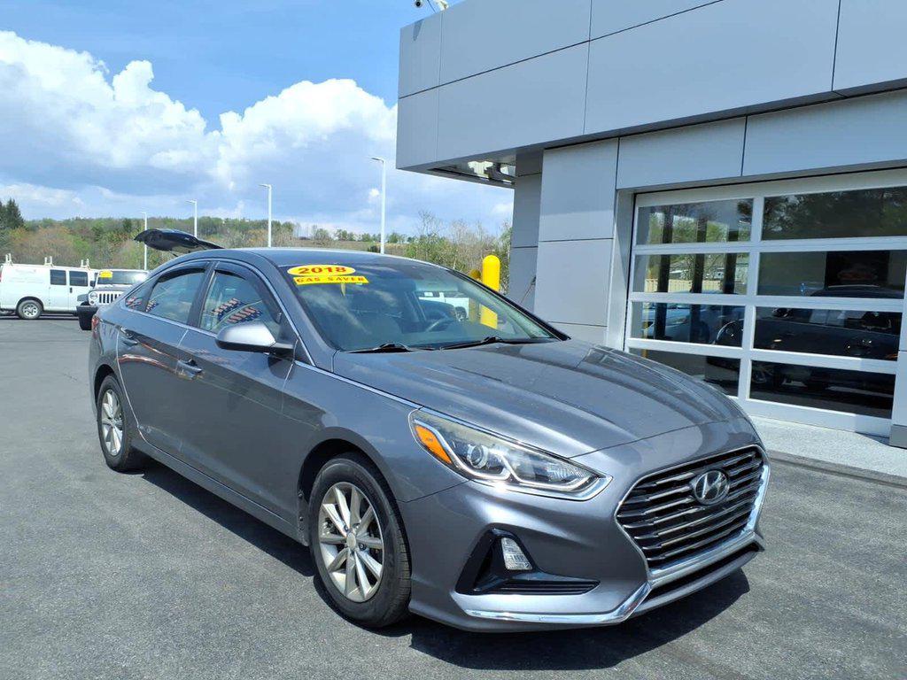Machine Gray 2018 Hyundai Sonata Eco FWD Sedan Front-Wheel Drive Automatic