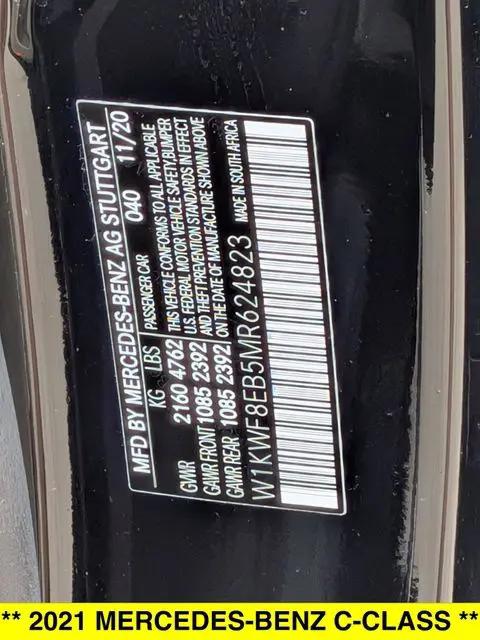2021 Mercedes-Benz C-CLASS C 300 4MATIC Sedan