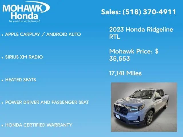 2023 Honda Ridgeline RTL