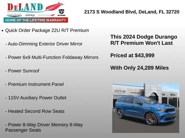 2024 Dodge Durango R/T Premium AWD