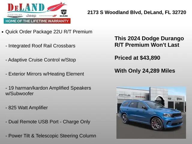 2024 Dodge Durango R/T Premium AWD