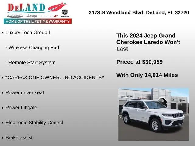 2024 Jeep Grand Cherokee Laredo 4x4