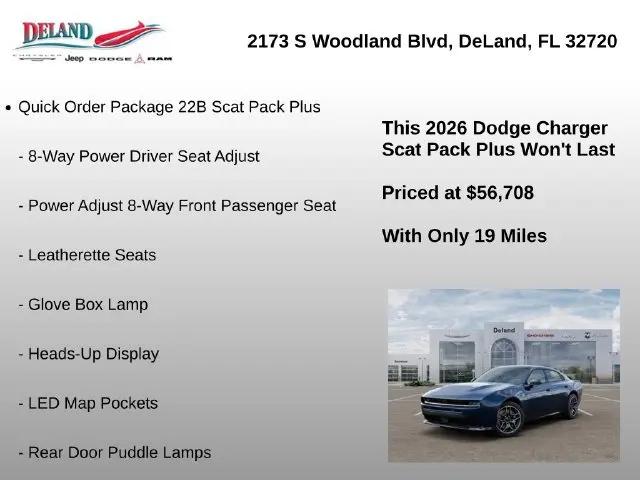 2026 Dodge Charger Scat Pack Plus 4-Door AWD