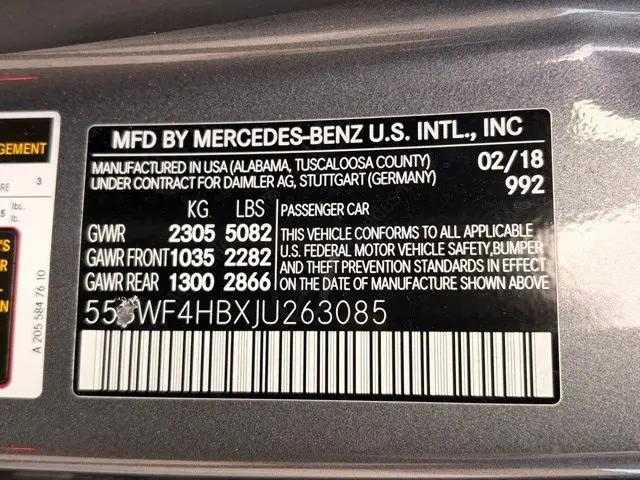 2018 Mercedes-Benz C 350e C 350e