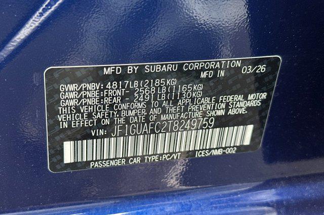 2026 Subaru Impreza Sport