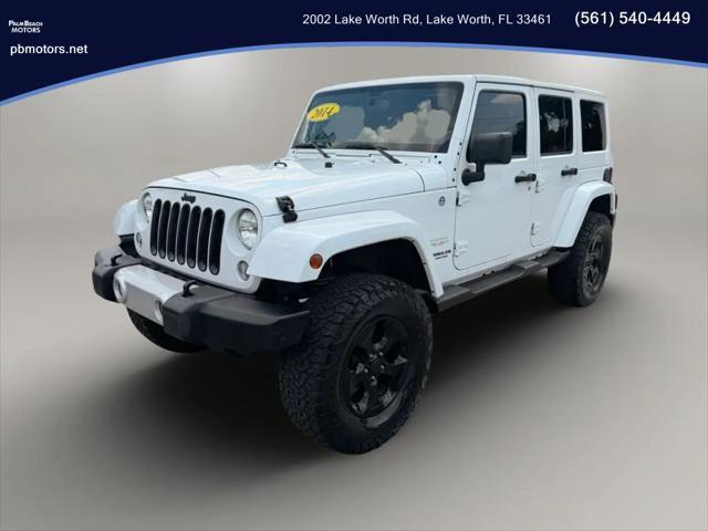White 2014 Jeep Wrangler SUV / Crossover Four-Wheel Drive Automatic