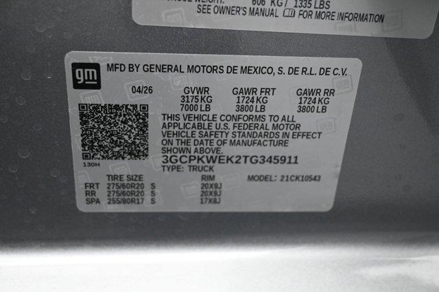 2026 Chevrolet Silverado 1500 4WD Crew Cab Short Bed RST