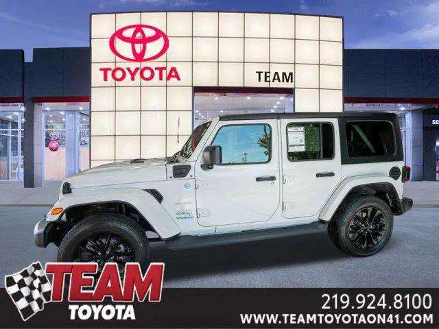 2022 Jeep Wrangler 4xe Unlimited Sahara 4x4 for sale in Schererville, IN