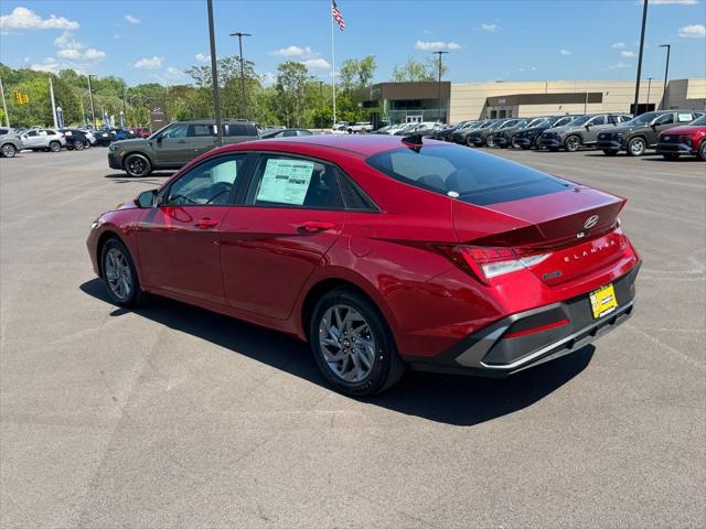 2026 Hyundai Elantra Hybrid Blue