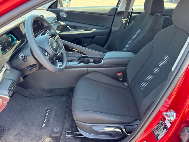 2026 Hyundai Elantra Hybrid Blue