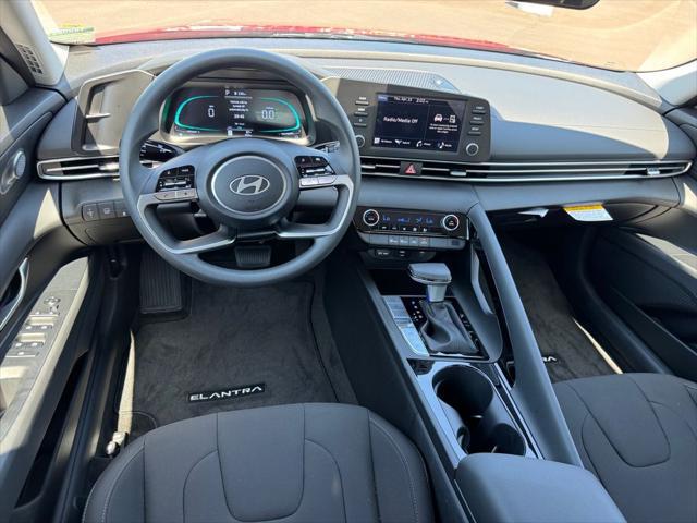 2026 Hyundai Elantra Hybrid Blue