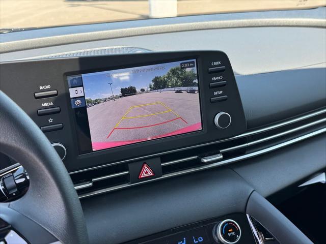 2026 Hyundai Elantra Hybrid Blue
