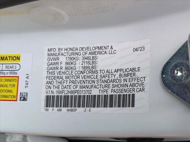 2023 Honda Civic Sport