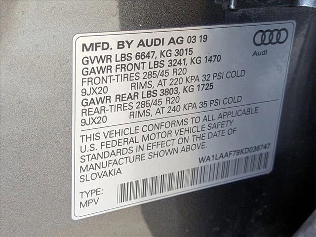 2019 Audi Q7 55 Premium
