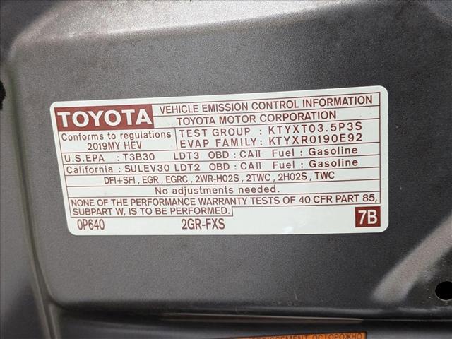 2019 Toyota Highlander Hybrid Limited Platinum
