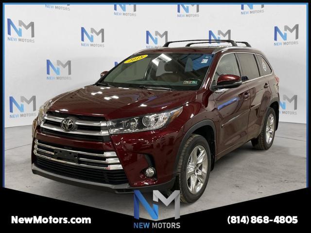 2018 Toyota Highlander Limited for sale in Erie, PA