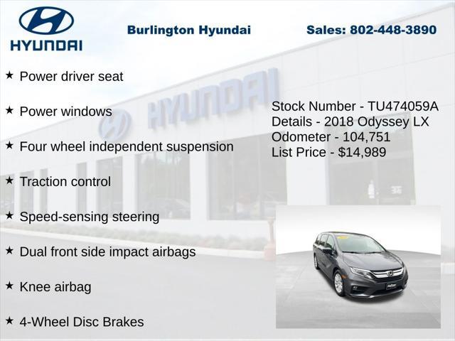 2018 Honda Odyssey LX
