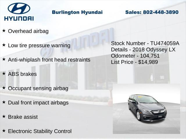 2018 Honda Odyssey LX